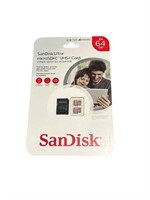 2 Pack 64 GB SanDisk Ultra microSDXC With SD