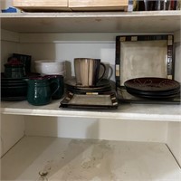 Lot of Dishes in Pantry