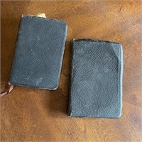 Pair of Vintage Bibles