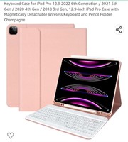 MSRP $35 Ipad Pro Case with Keyboard