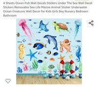 MSRP $8 Sea Wall Decals