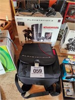 Play Station 3 Metal Gear Solid 4 w/ backpack....