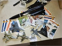 Assorted military planes - smalls are Ertl