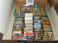 Assorted sport trading cards