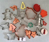 Mixed Lot of Cookie Cutters - Some Vintage