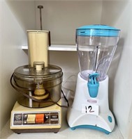 Food Processor & Blender in Lower Kitchen Cabinet