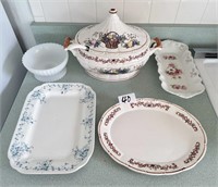 Vintage Platter & Dish Lot
