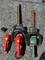 3 Piece Electric Trimmer Lot