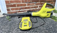 Ryobi Blower with Battery & Charger - WORKS
