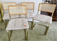 AS-IS 4 Vintage Cantilever Style Chairs