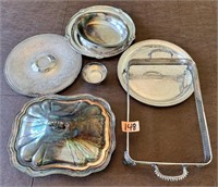 Vintage Silver Plate Mixed Lot - Serving Dishes,