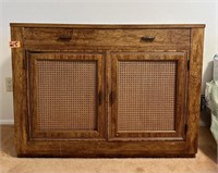 Vintage Cabinet 40x17.5x30 Has wear