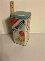 Nabisco premium cracker tin