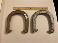 Vintage Ringer horseshoes (4)