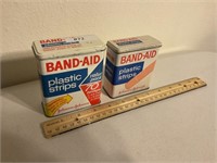 Metal Band Aid tins
