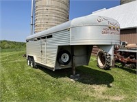 Econo-Lite 24 Foot Goose Neck 5th Wheel Cattle Tra