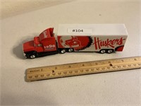 Nebraska Huskers 1998 semi tractor & trailer