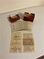 Vintage Flinch card game