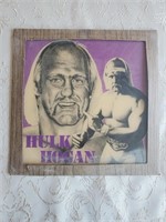 Vintage Hulk Hogan Picture 12" x 12"