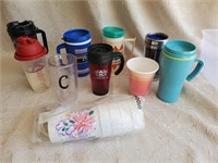 Lot of assorted Plastic cups