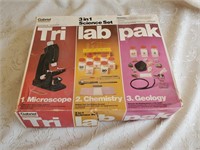 3 in 1 Science Set Lab Pak.  Microscope,