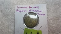 Property of Machine Skill award