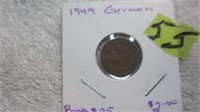 1949 Germany 1 Pfennig
