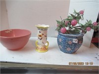 Bowl , Vase , Artificial Plant