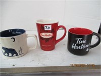 3 Tim Horton Mugs