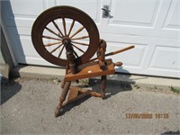 Antique Spinning Wheel  as Found