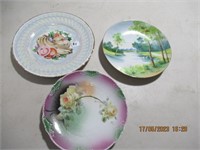 3 Vintage Plates