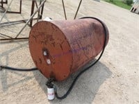Fuel barrel w/stand