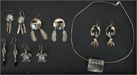 Sterling Silver Native American Jewelry