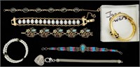 Vintage Costume Jewelry Bracelets