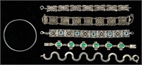 Vintage Sterling Silver Jewelry Bracelets