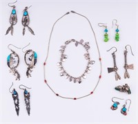 Native American Sterling Sterling Silver Jewelry