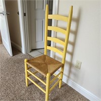 Yellow Ladderback Chair