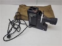 Military Bag ? & Model AK Miniature Projector