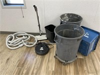 Roomba IRobot & Central Vac Hose / Garbage Can