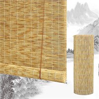 T&P Bamboo Roll Up Shade, Natural