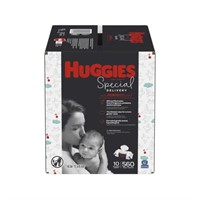 10 Huggies Baby Wipes Natural Care with Aloe Vera,