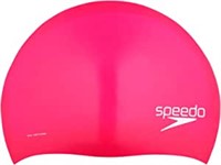 Speedo Unisex-Adult Swim Cap Silicone, Pink