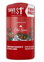 (2) Old Spice Wild Bearglove Scent Invisible Solid