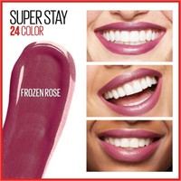 (2) SuperStay 24 Liquid Lipstick, Frozen Rose &