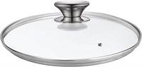 Cook N Home 02652 Tempered Glass Lid, 10.24