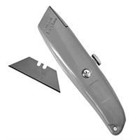 (2) Silverline Utility Knife, Retractable, 6"