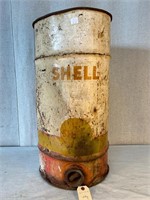 Vintage Shell Gasoline Oil/Grease Drum