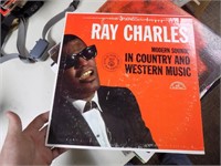 USED LP  RAY CHARLES IN COUNTRY WESTERN MUSIC