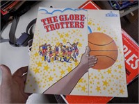 USED LP the globetrotters basketball  RECORD IS