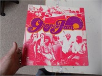 USED LP GRAPE JAM SELF TITLED  RECORD IS AS